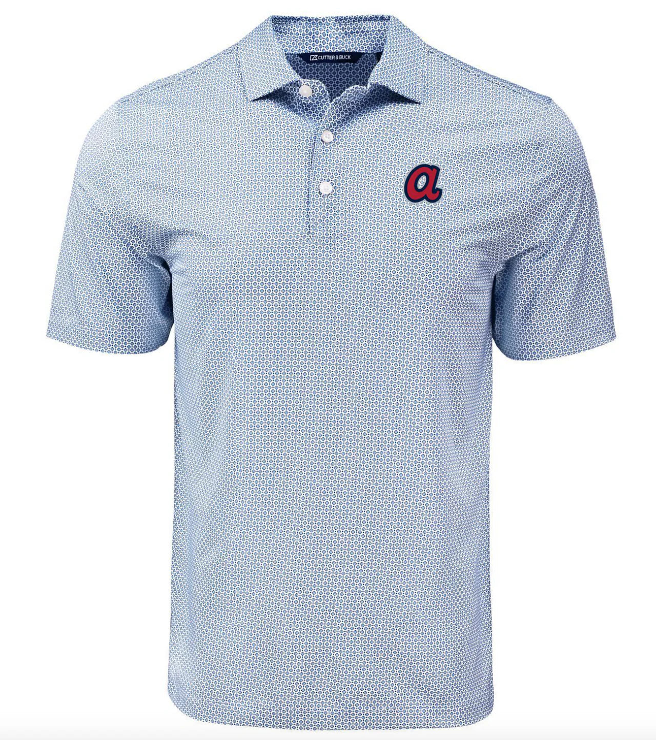 Pine Eco Diamond Dot Print Polo