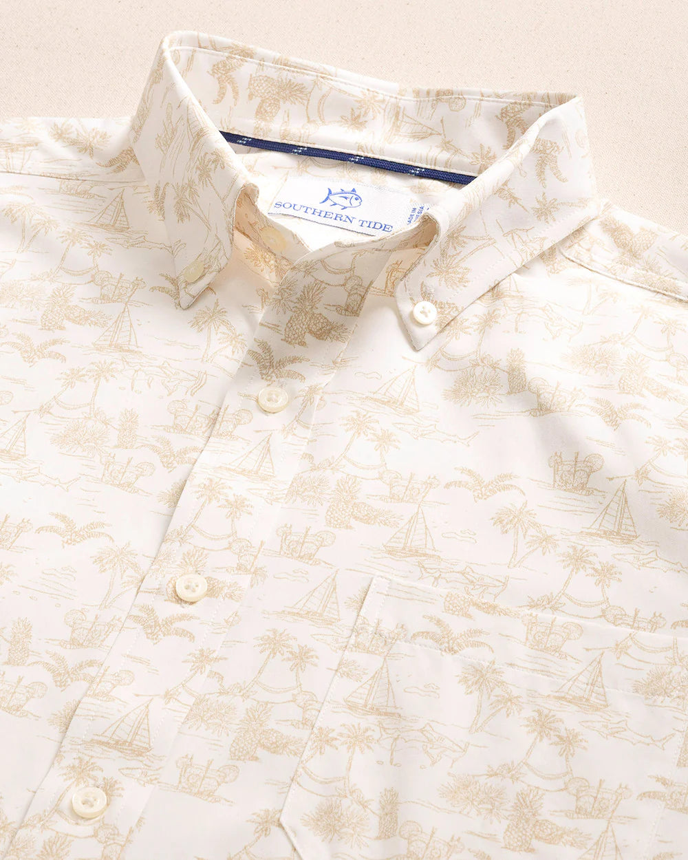 M SS IC Tide To The Shore Sportshirt