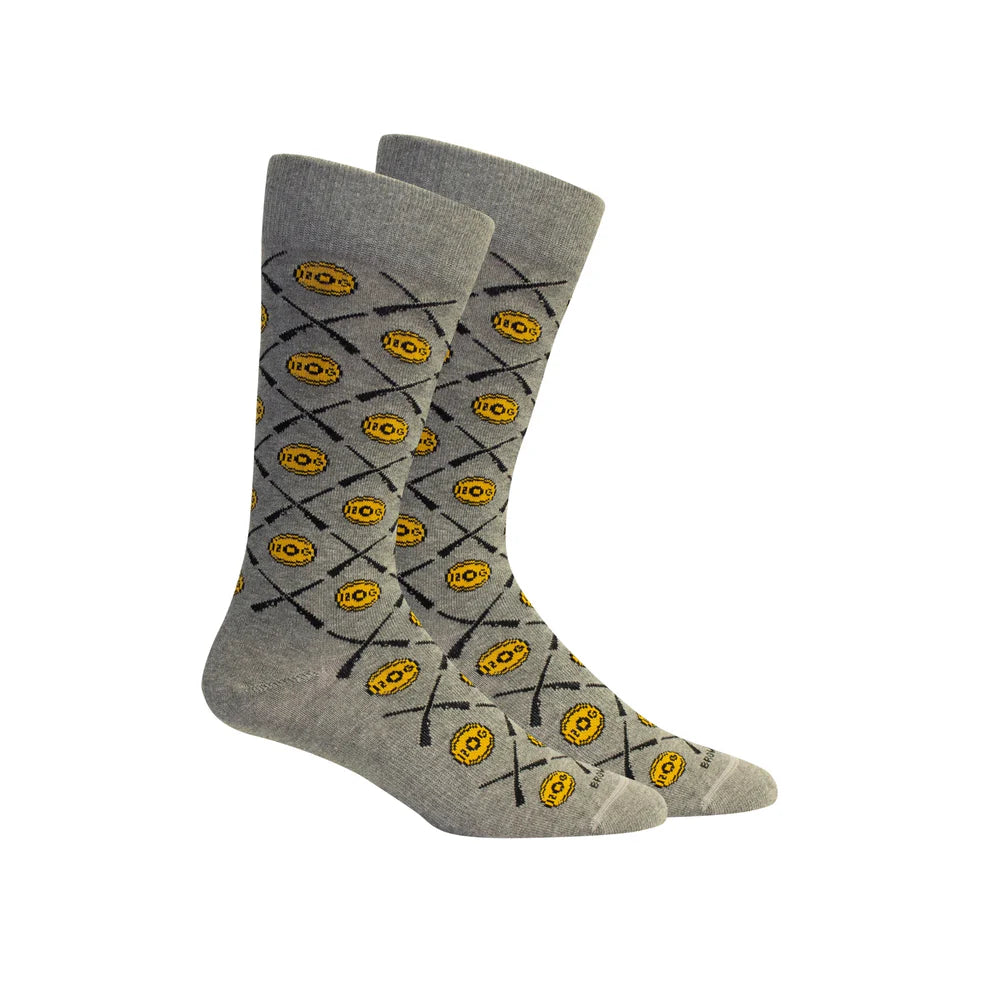 Sunday Spent - Lt Grey Socks