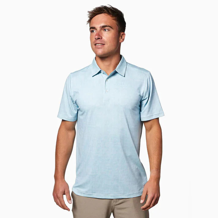 ss clubhouse polo sea textured