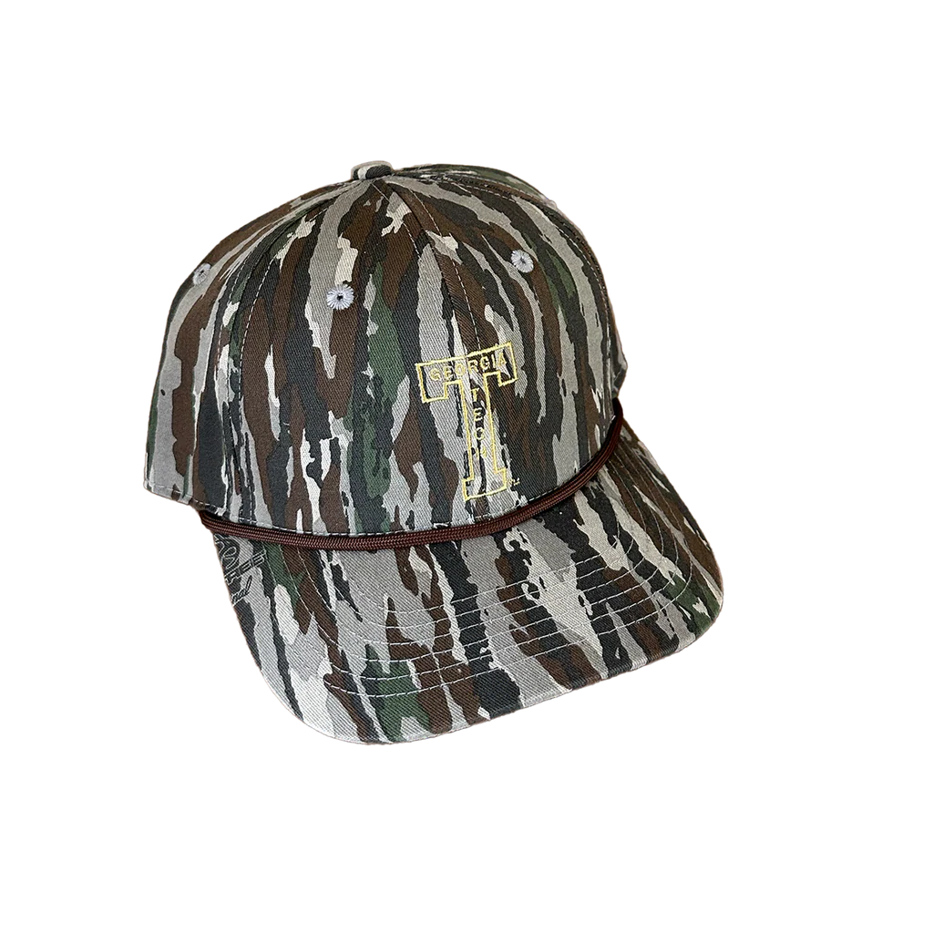 Tech T 5 Panel Cotton Hat - camo