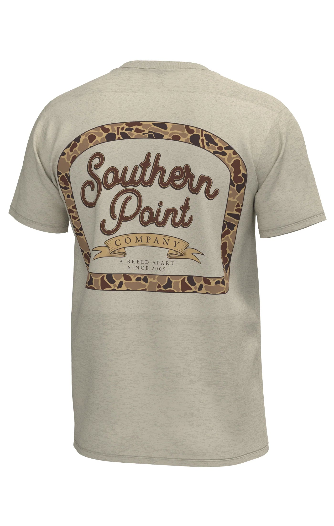 Adult Camo Badge SS Tee
