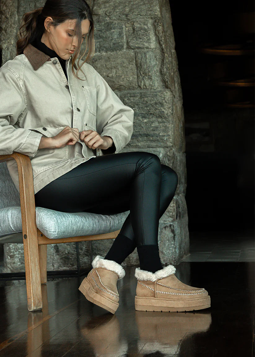 Ulla Boot - Camel Suede