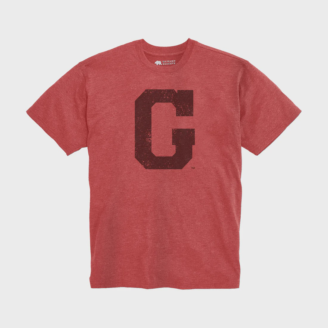 Georgia  Vintage G Wash Red