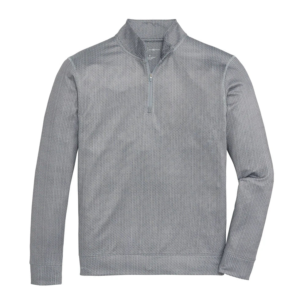 Vintage G Printed Performance 1/4 Zip Mirage Grey