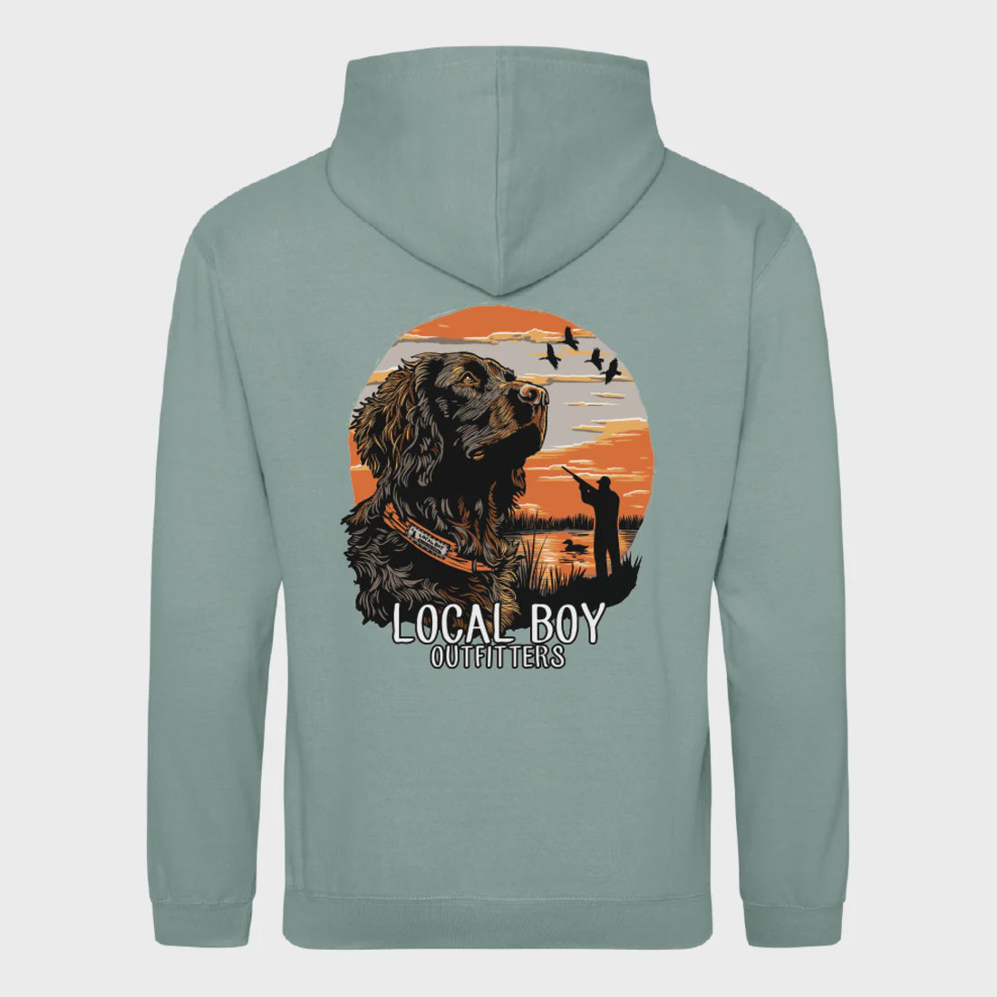 Youth Hoodie Boykin Dream Dusty Green