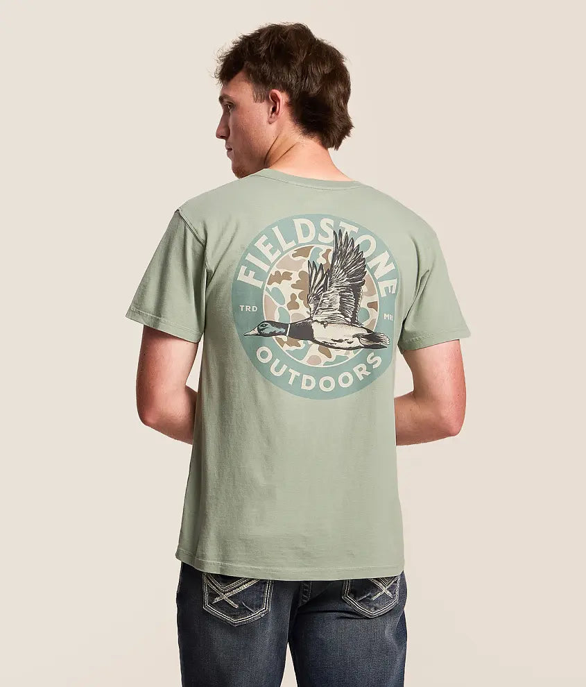 Mallard Camo Seal SS Tee - Bay