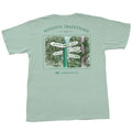 American Co Augusta Traditions SS Pocket tee-Aquafoam