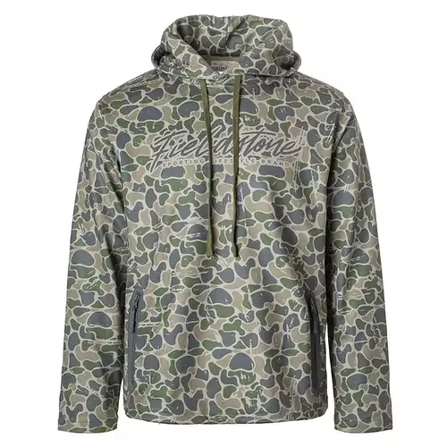 Adult Backwoods Script Camo Hoodie