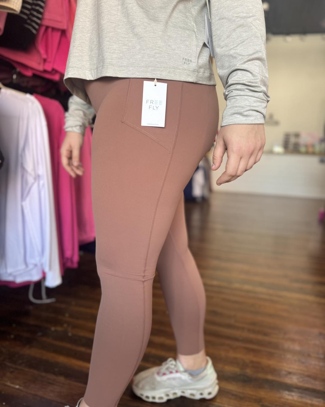 Women's All Day 7/8 Pocket Legging Baltic Amber