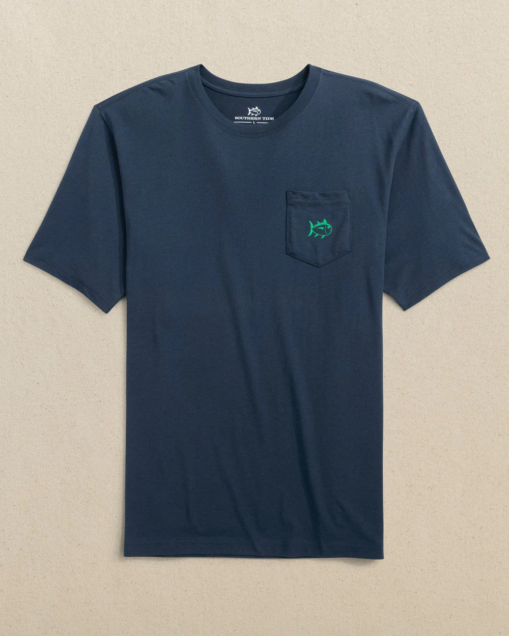 M SS Basket Of Beer Tee Dress Blue