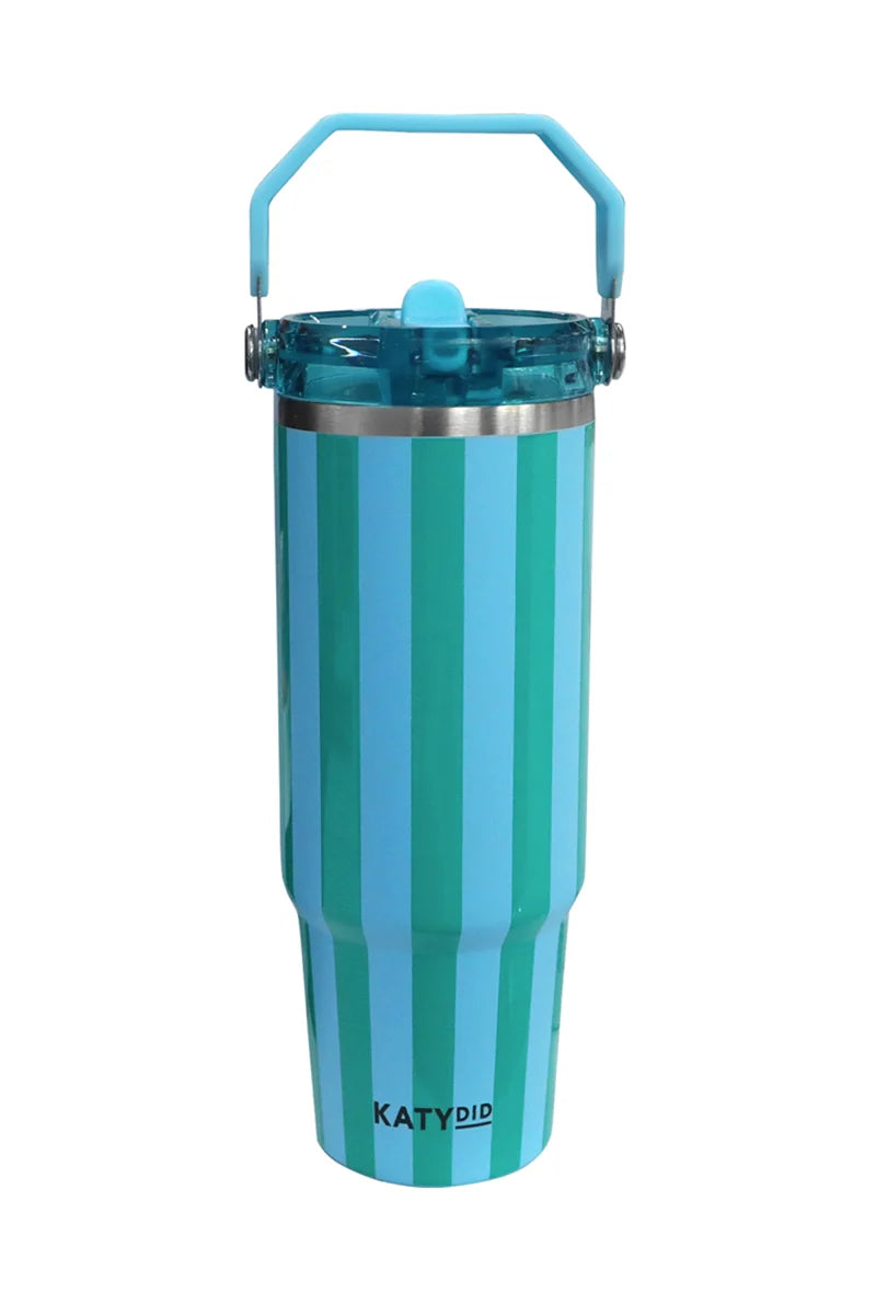 30 oz Cabana Stripe Tumbler