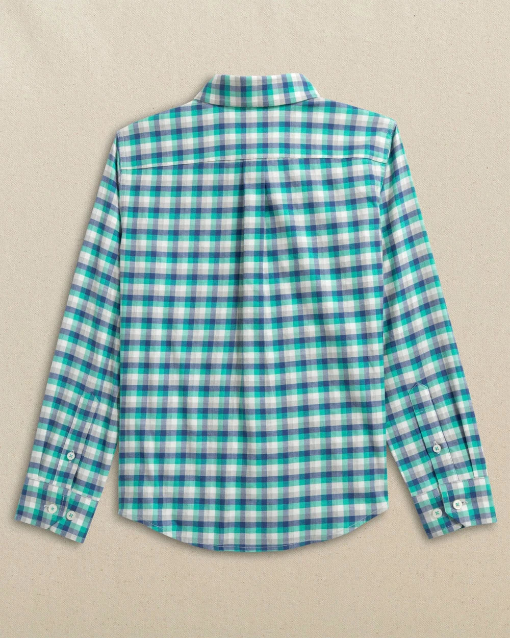 Y Diamond Cove Sportshirt - Heather Persian Green