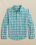 Y Diamond Cove Sportshirt - Heather Persian Green