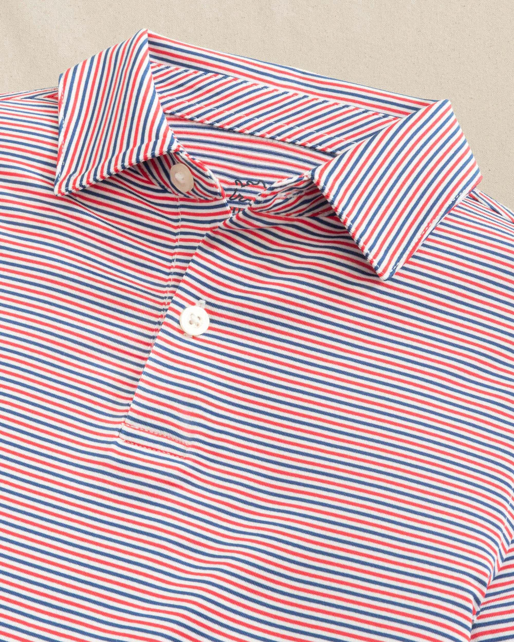 Y SS Driver  Micro Stripe Perf polo