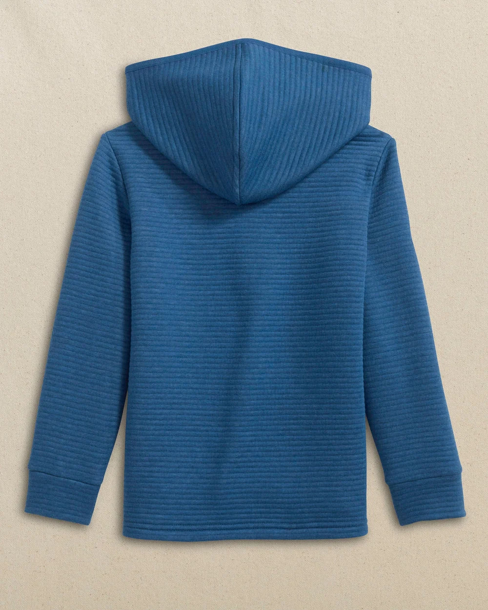 Y Ottoman Heather Qzip Hoodie - Heather Nautical Blue