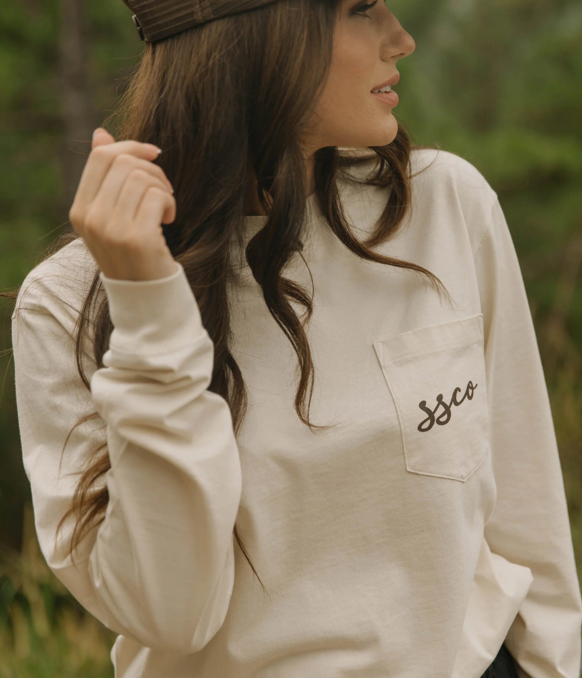 Caffeine Couture Tee LS Moonlight