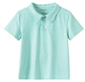 Kids Polo Shirt - Carnival Glass/White Stripes