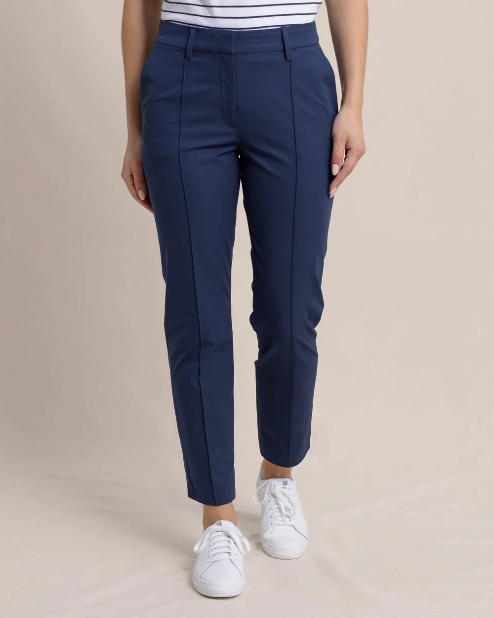 Southern Tide Chapel Perf Pant - Dress Blue