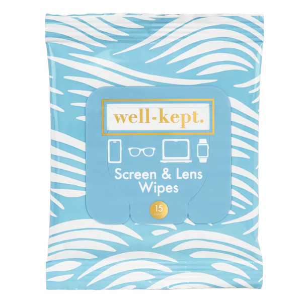 Well-Kept Screen & Lens Wipes