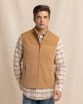 2X Colginy Quilted Vest Hazlenut Khaki