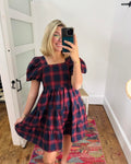 dolly doll plaid dress
