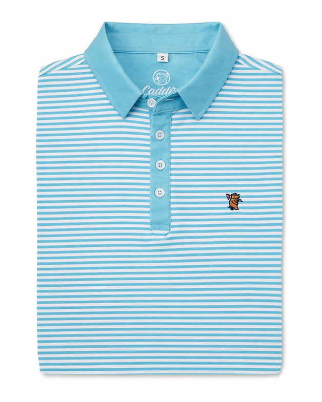 Caddie Fairway Polo Blue