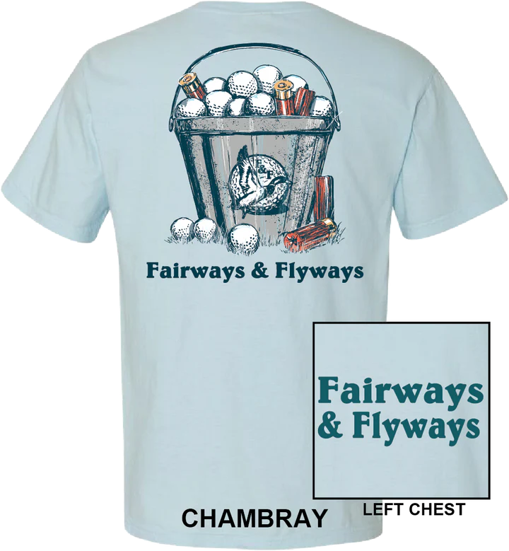 Golf Bucket ChambrayComfort Color Tee