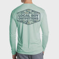 Graphic Performance LS Fish Camo Diamond Crest