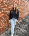 Women’s Bamboo Everyday Flex Long Sleeve Heather Black