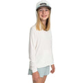 Girls Bamboo Shade Hoodie Bright White
