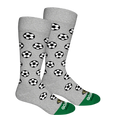 Soccer Lt Grey Heather Sock