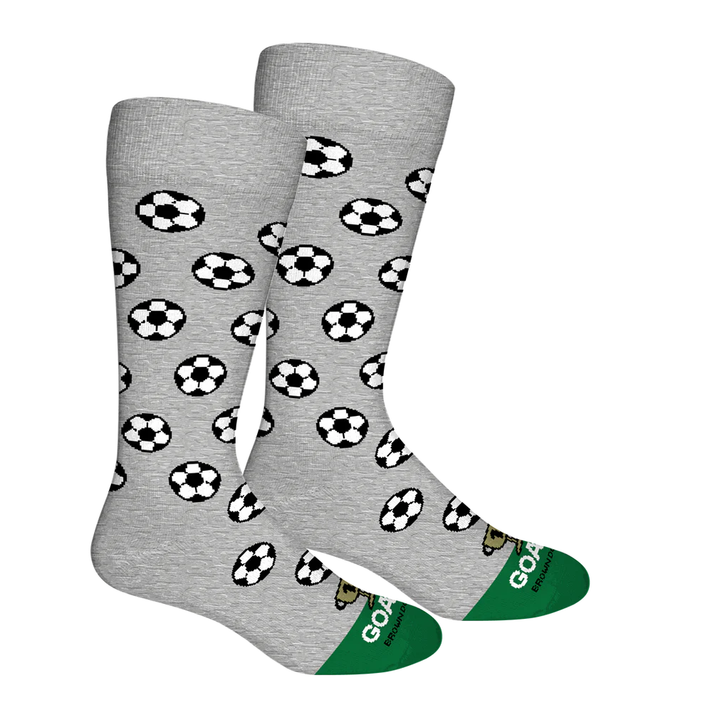 Soccer Lt Grey Heather Sock