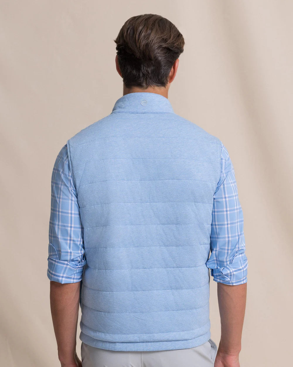 M Vest Harbor Reversible Nautical Blue