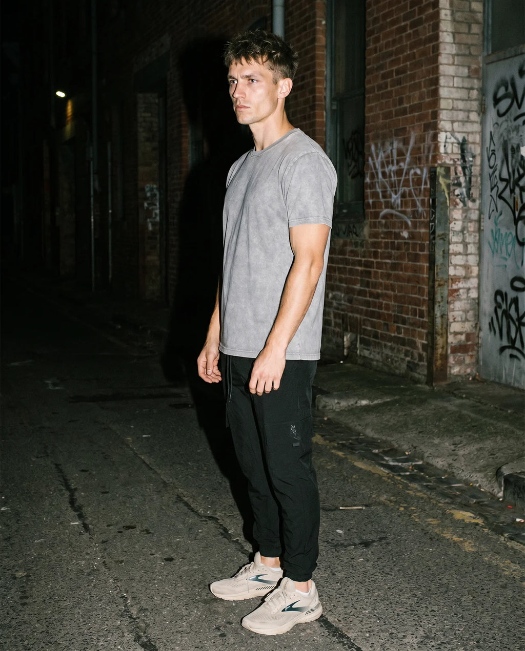 Black Lightweight Jogger Pants