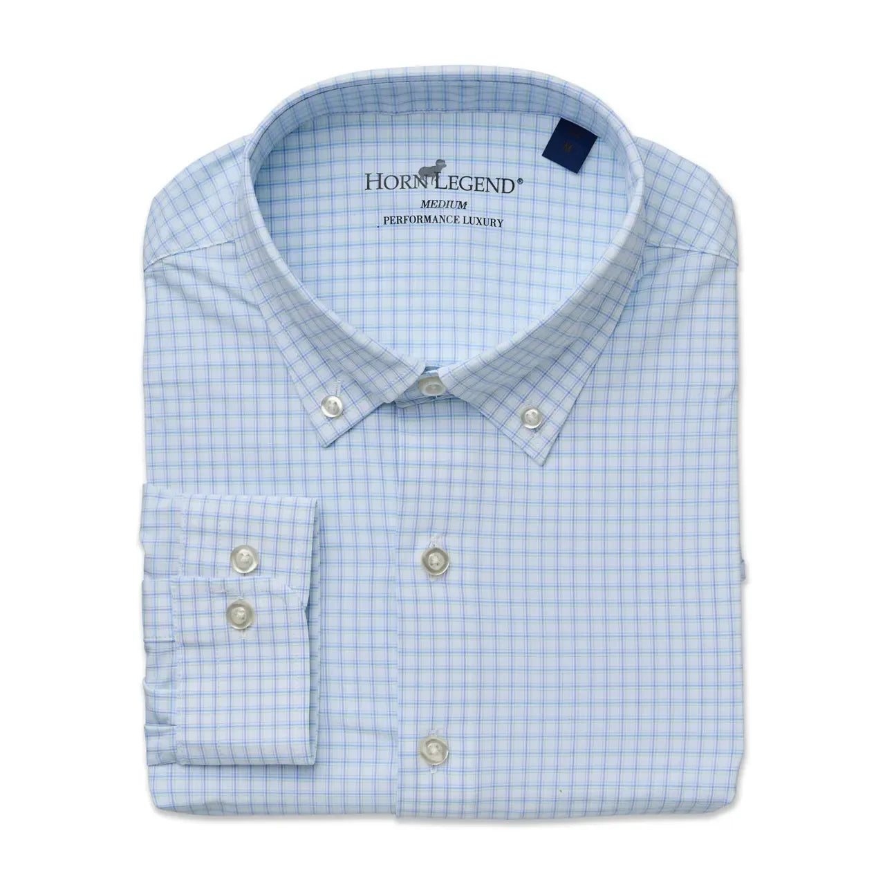 Wimberley Performance Sport Shirt White/Blue