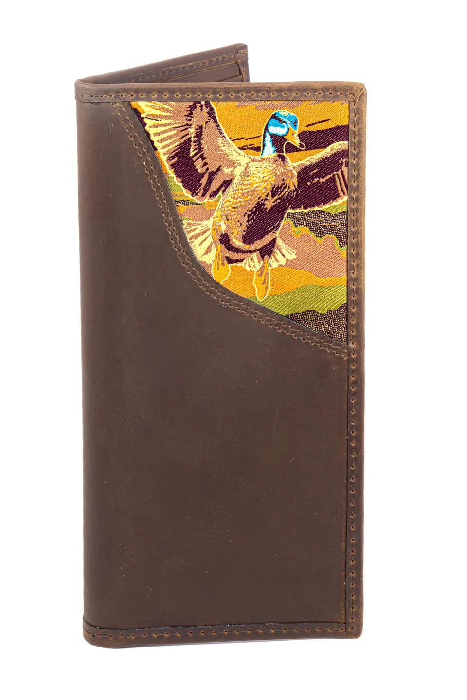 CRAZYHORSE SECRETARY WALLET WOVEN PATCH MALLARD
