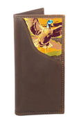 CRAZYHORSE SECRETARY WALLET WOVEN PATCH MALLARD