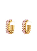 Baguette Earring Pink