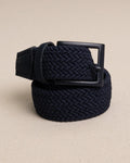 Y Caddie Braided Belt True Navy