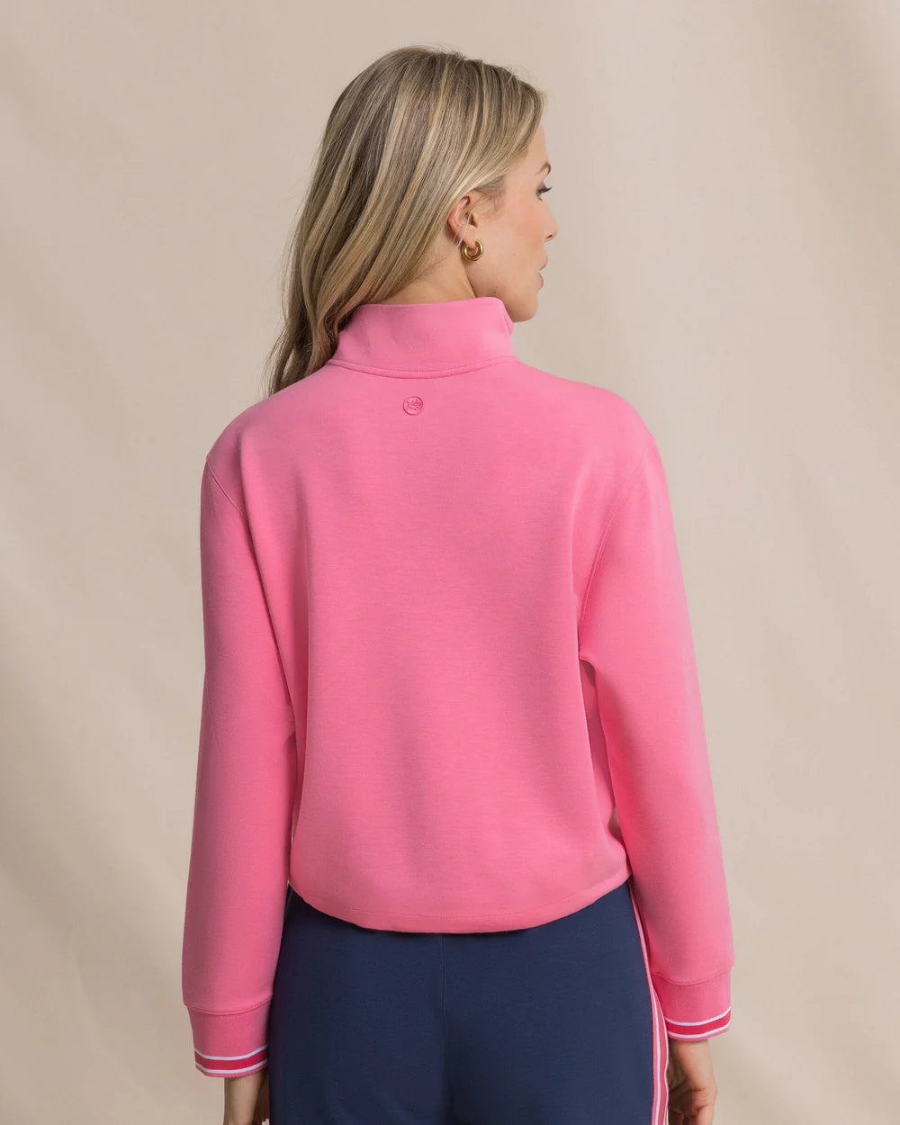 W LS Laurie Knit Popover Island Pink