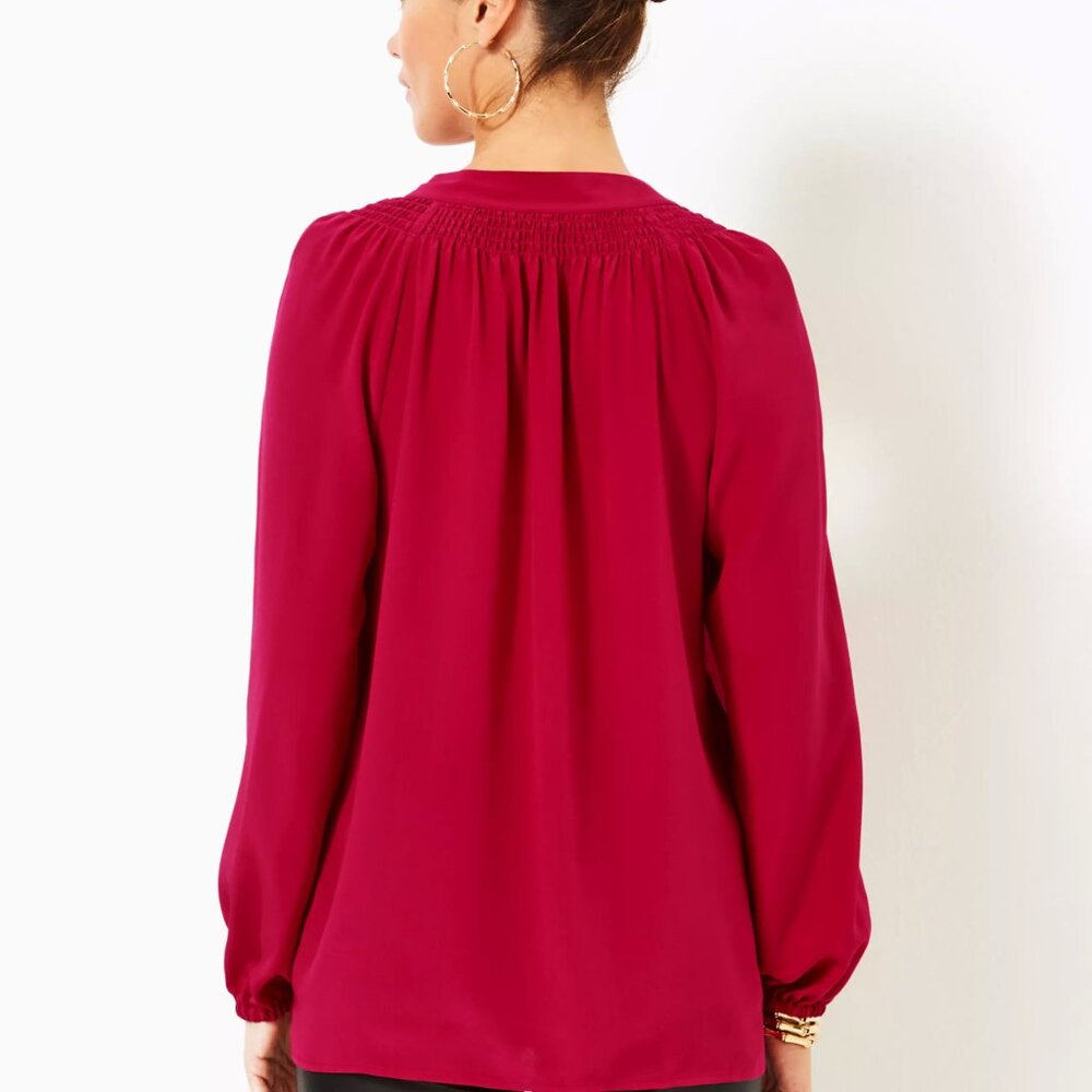 Malbec Red Elsa Top