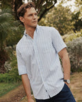 SS Coastal Breeze Marina Seersucker Sportshirt