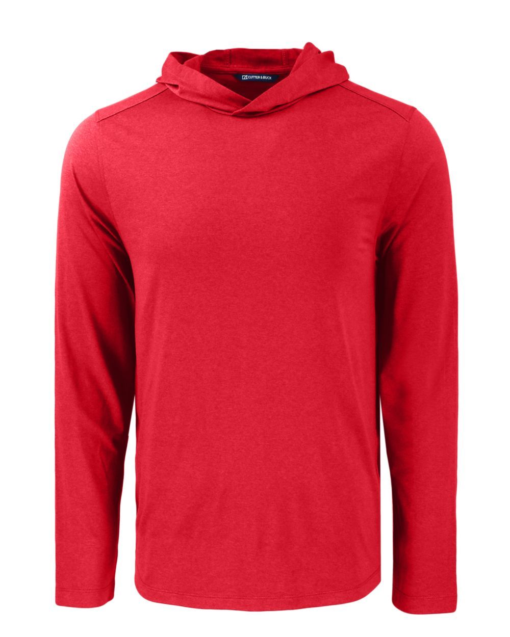 Coastline Epic Comfort Knit Hooded Shirt-Red