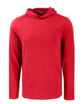 Coastline Epic Comfort Knit Hooded Shirt-Red