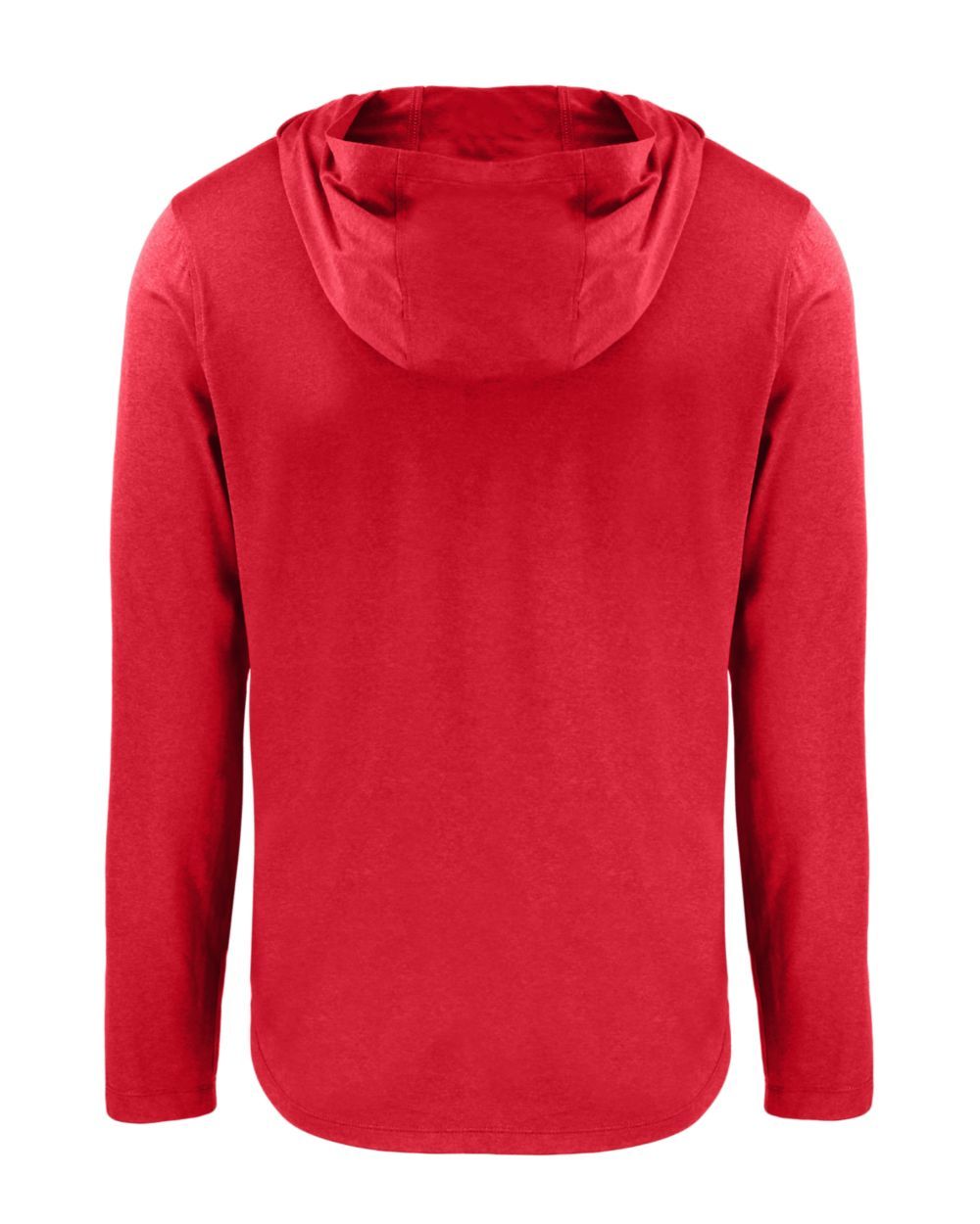Coastline Epic Comfort Knit Hooded Shirt-Red