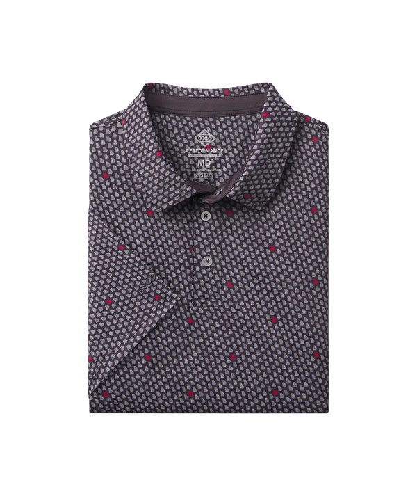 Kickoff Camo Motion Tech Polo - Dawg Walk Camo
