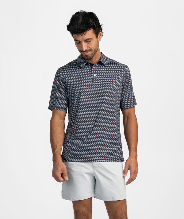 Kickoff Camo Motion Tech Polo - Dawg Walk Camo