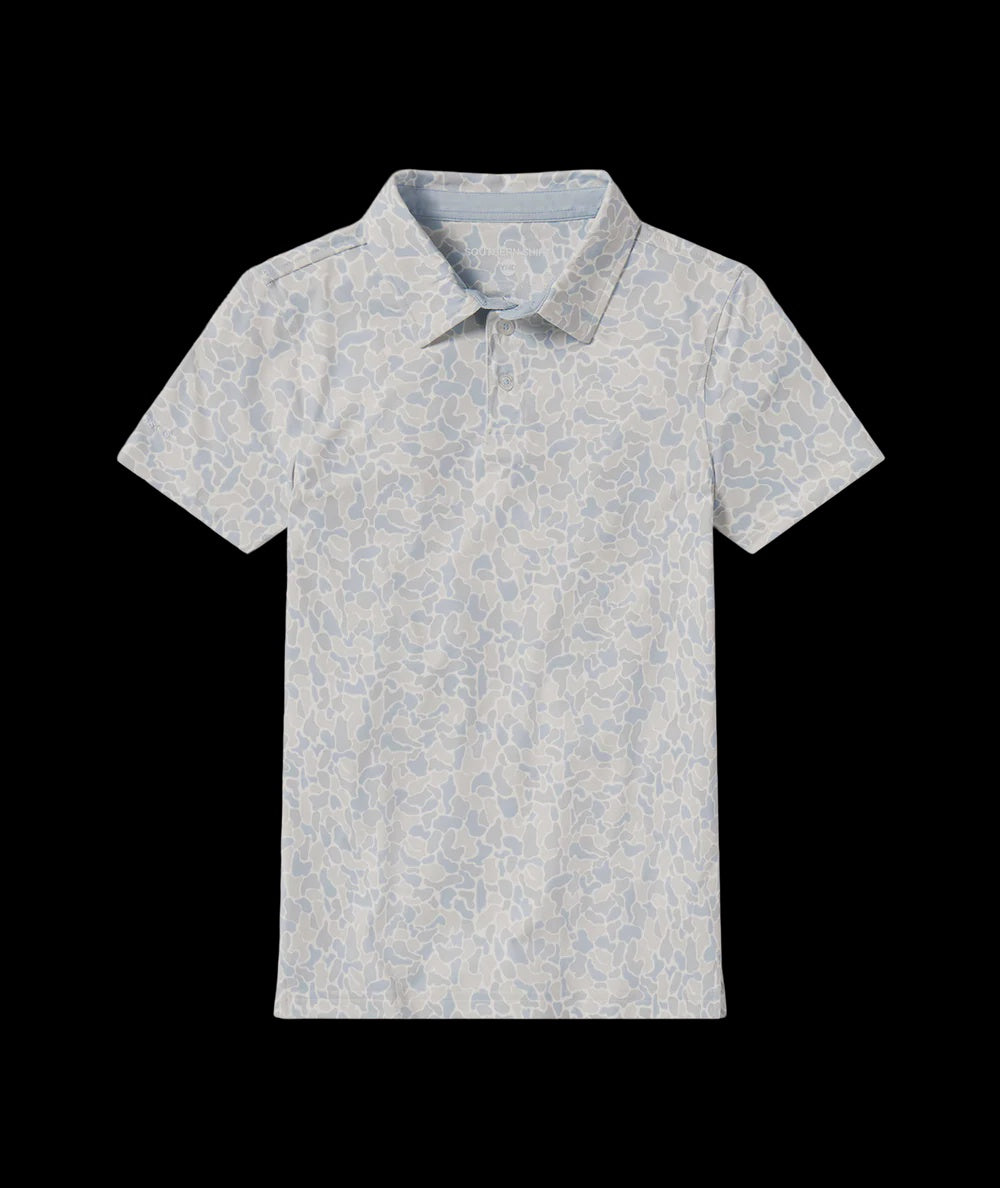 Youth Hunters Hideaway Printed Polo