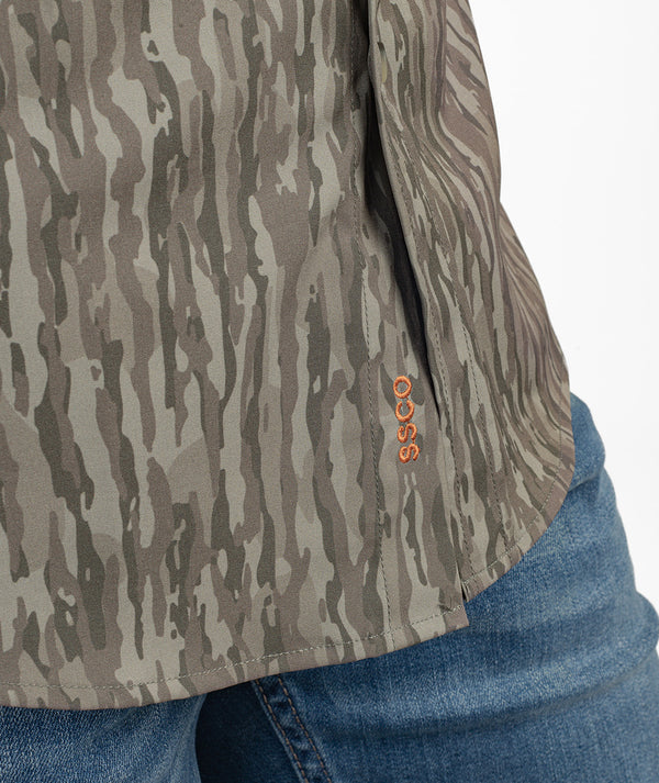 Range Pro Tech Shirt - Tree Bark